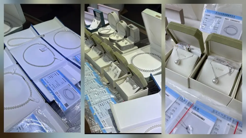 Branding and private labeling custom pearl jewelry