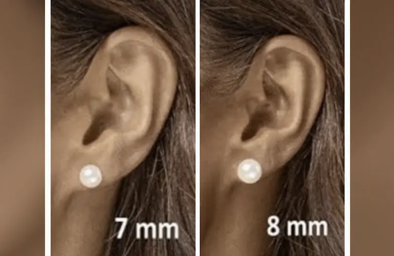 Tamaños de pendientes de perlas: La guía definitiva a 7 tamaños perfectos de perlas en la oreja 5 Tamaños de pendientes de perlas: La guía definitiva a 7 tamaños perfectos de perlas en el oído