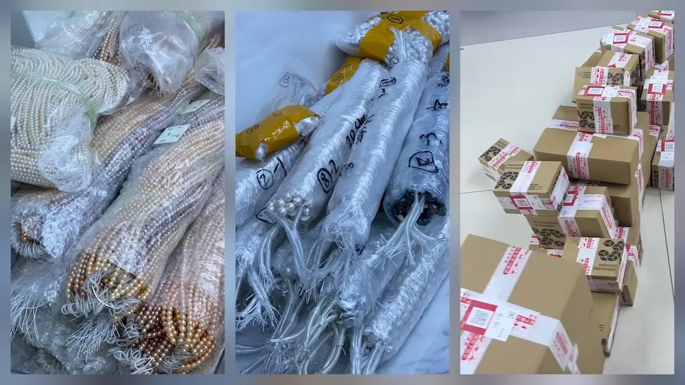 국제 수출 준비 완료된 대량 도매 진주 주문, 중국 공장에서 직접