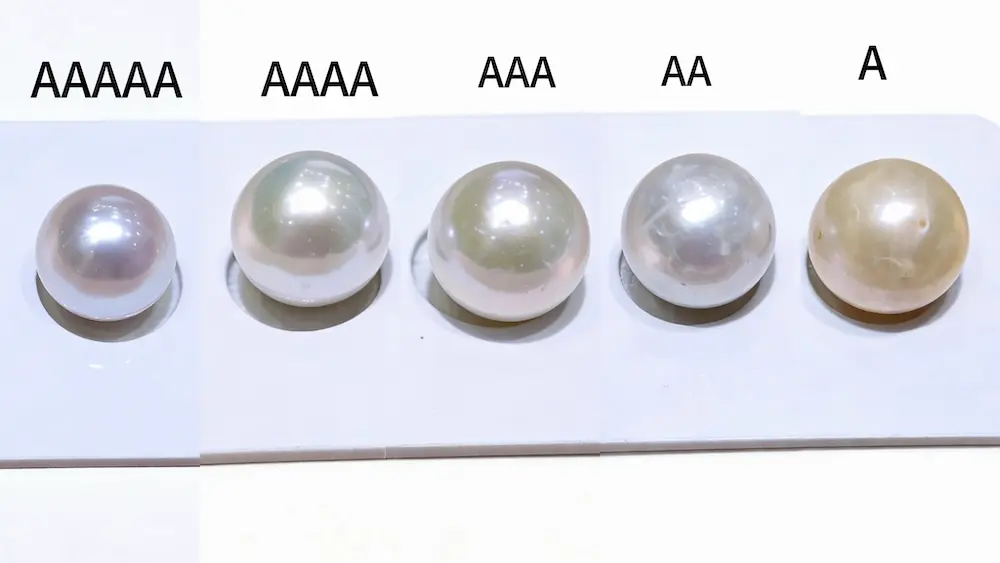 معايير تصنيف اللؤلؤ الطبيعي للمياه العذبة