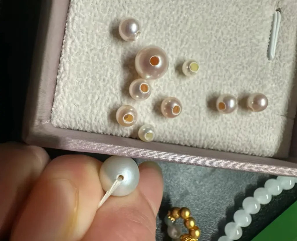 Qualità dei fori delle perle