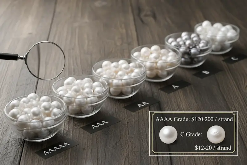Freshwater Pearl Beads Wholesale Price Guide: How to Get the Best Price for Bulk Orders 2 Understanding Freshwater Pearl Quality Grades and Their Impact on Wholesale Pricing