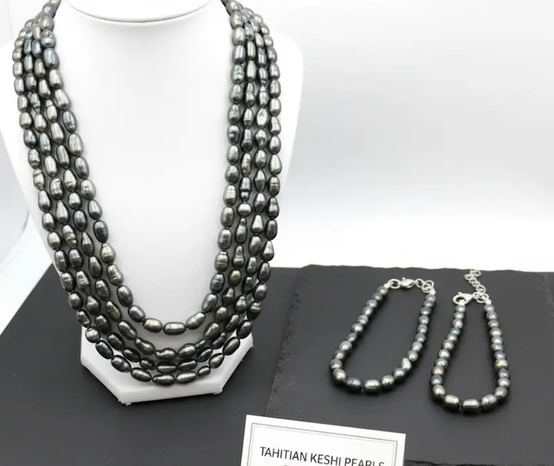 Tahitian Keshi Pearls