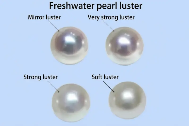 The Truth About Freshwater Pearls vs. Akoya Pearls: Can You Really Tell the Difference? 4 Freshwateer pearl luster