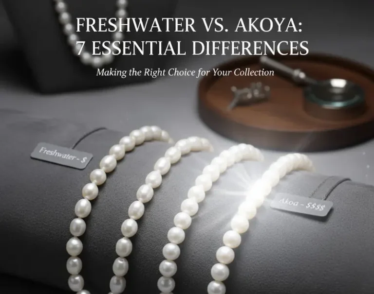Freshwater Pearls vs Akoya Pearls: 7 Essential Differences You Need to Know