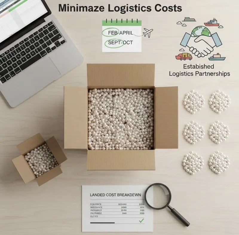 당신의 이익 마진을 갉아먹는 진주 조달의 5가지 숨겨진 비용