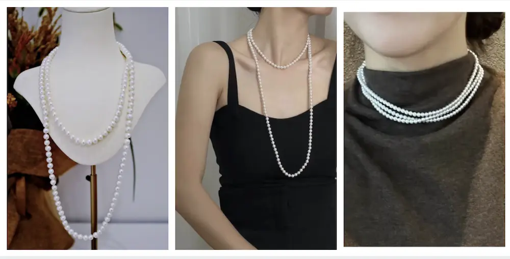 Coco Chanel Style Pearl Necklace Wholesale