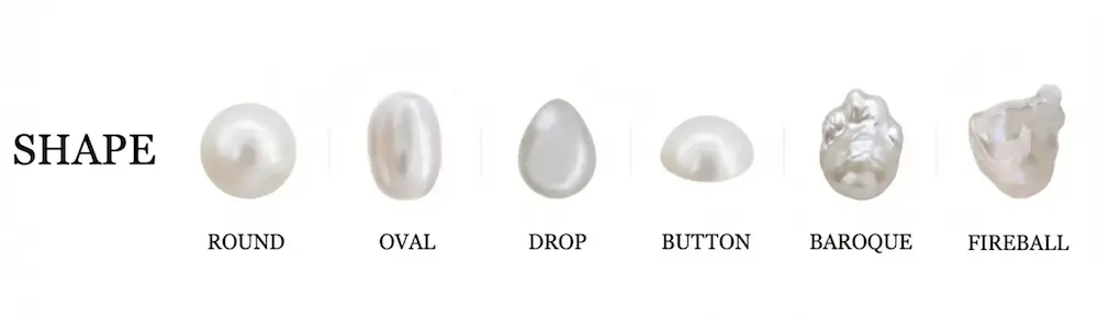 Edison pearls Shape Variations: From Round to Fireball