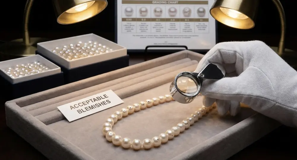 Acceptable Blemishes in Pearl Grading: An Expert Guide for Wholesale Buyers 7 Acceptable Blemishes in Pearl Grading: An Expert Guide for Wholesale Buyers
