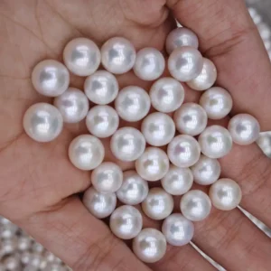 8-9mm White Round Freshwater Pearl Loose Pearl, AAA Grade