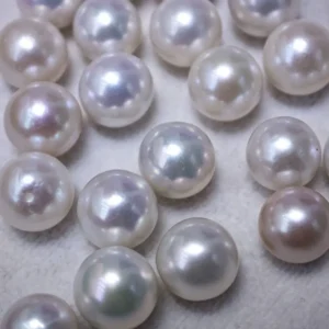 9-10mm White Round Edison Pearl Loose Pearl, AAA Grade