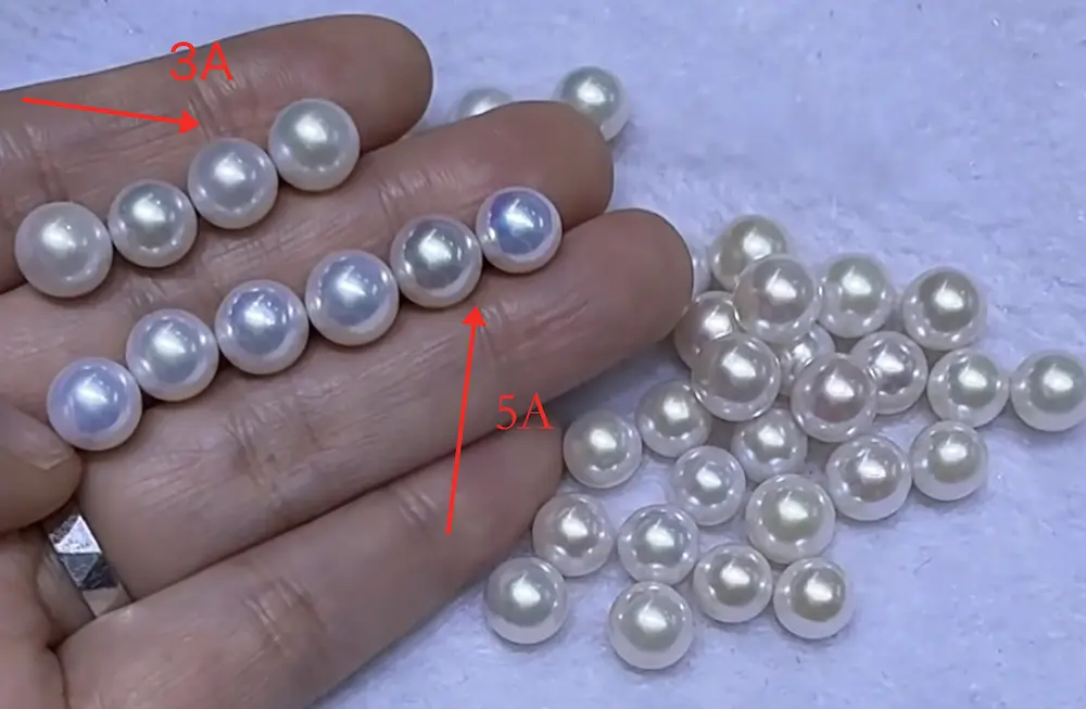 Luster is the main thing of Edison pearls
