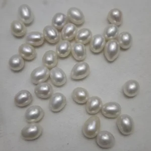 Perla de lágrima blanca de 8-9mm (forma de pera) Perla de agua dulce suelta, grado AAAA