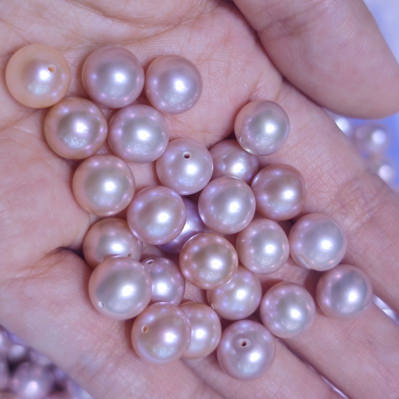 9-9.5mm Natural Color Round and Near Round Freshwater Pearl Loose | China Pearl Manufacturer 2 9-9.5 مم لؤلؤ مياه عذبة طبيعي اللون مستدير + شبه مستدير مفكوك | مصنع لؤلؤ في مصر - مصنع لؤلؤ في مصر