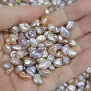 6-8mm ナチュラルカラー ケシ フレッシュウォーターパール ルース | 中国パールサプライヤー
