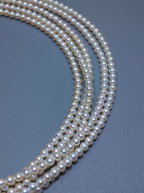 3-3.5mm White Near Round Pearl Strand | China Pearl Manufacturer 5 3-3.5mm White Near Round Pearl Strand | China Pearl Manufacturer - China Pearl Manufacturer