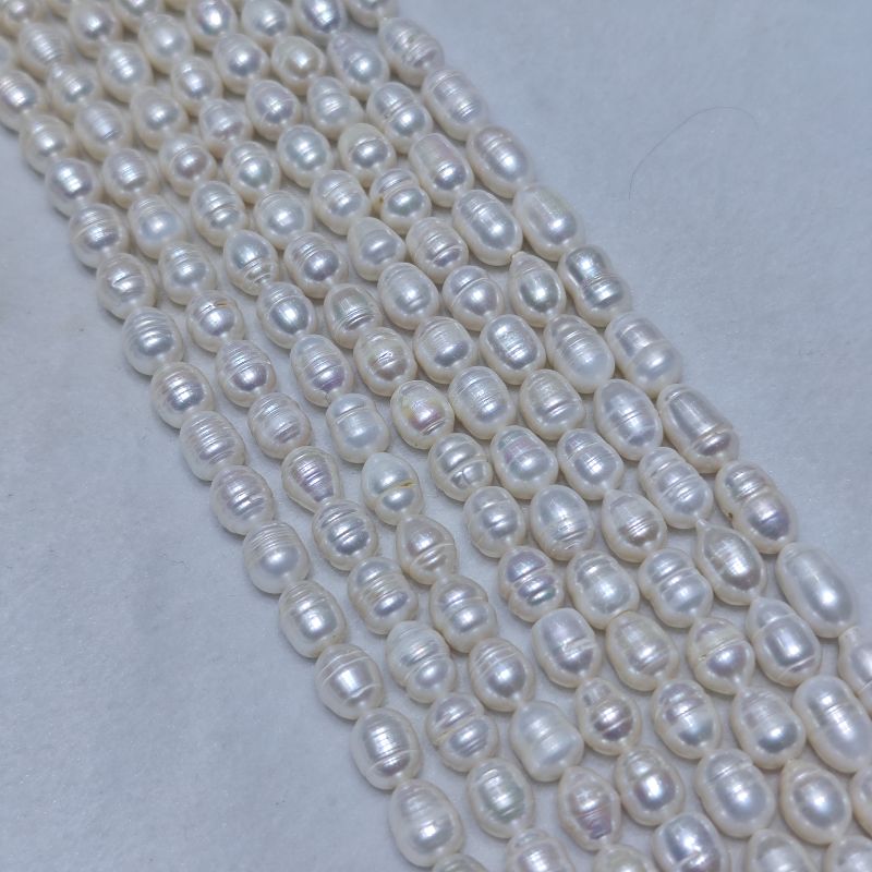 6-7mm White Threaded Freshwater Pearl Strand | China Pearl Manufacturer 6 6-7mm Orange Threaded Freshwater Pearl Strand | China Pearl Manufacturer - China Pearl Manufacturer