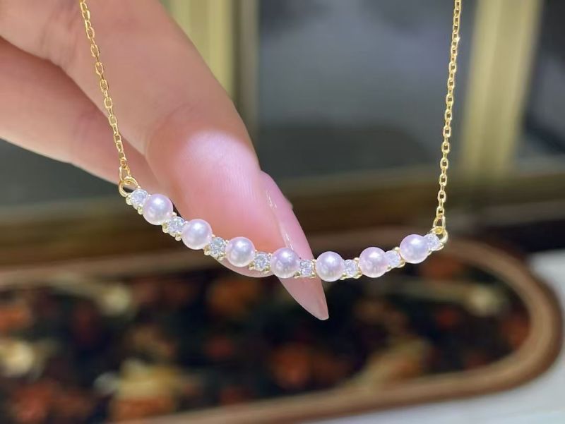3-3.5mm White Round Pearl Necklace | AAAA Grade | China Pearl Supplier 1 3-3.5mm White Round Pearl Necklace | AAAA Grade | China Pearl Supplier - China Pearl Manufacturer